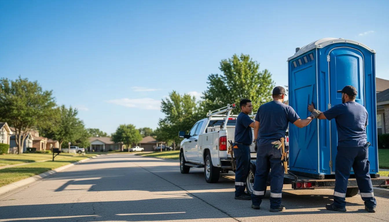 Portable Toilet Rental in Dalbo, MN near me